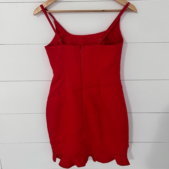 Hello Molly Red Mini Dress - Picture 2 of 9